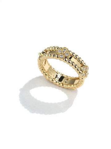 [Limara]PERLEE GOLD DIAMOND RING