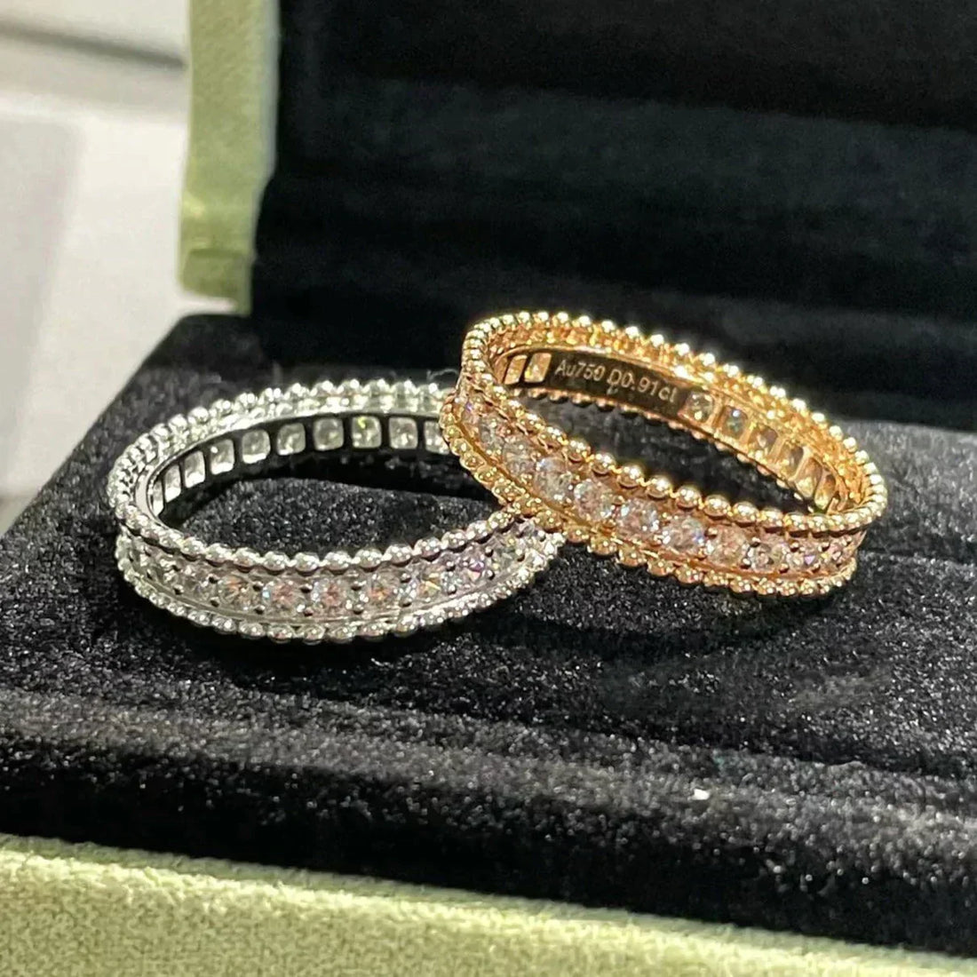 [Limara]PERLEE DIAMOND ROSE GOLD RING