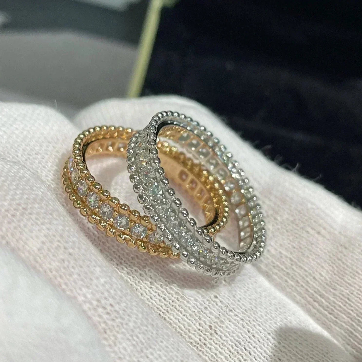 [Limara]PERLEE DIAMOND ROSE GOLD RING