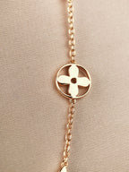 [Limara]STAR AND SUN 7 MOTIFS GOLD BRACELET