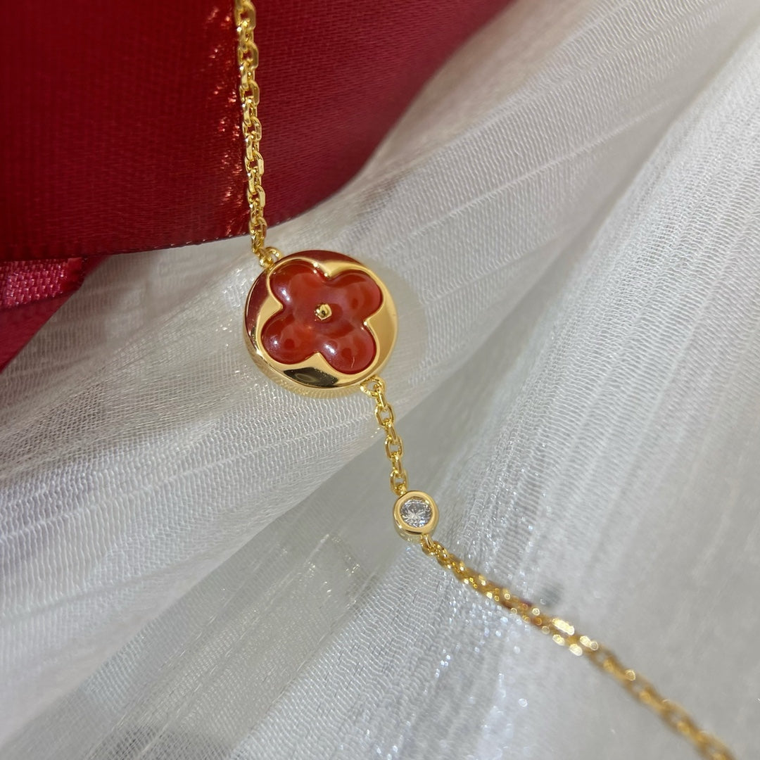 [Limara]SUN PEDANT CARNELIAN BRACELET