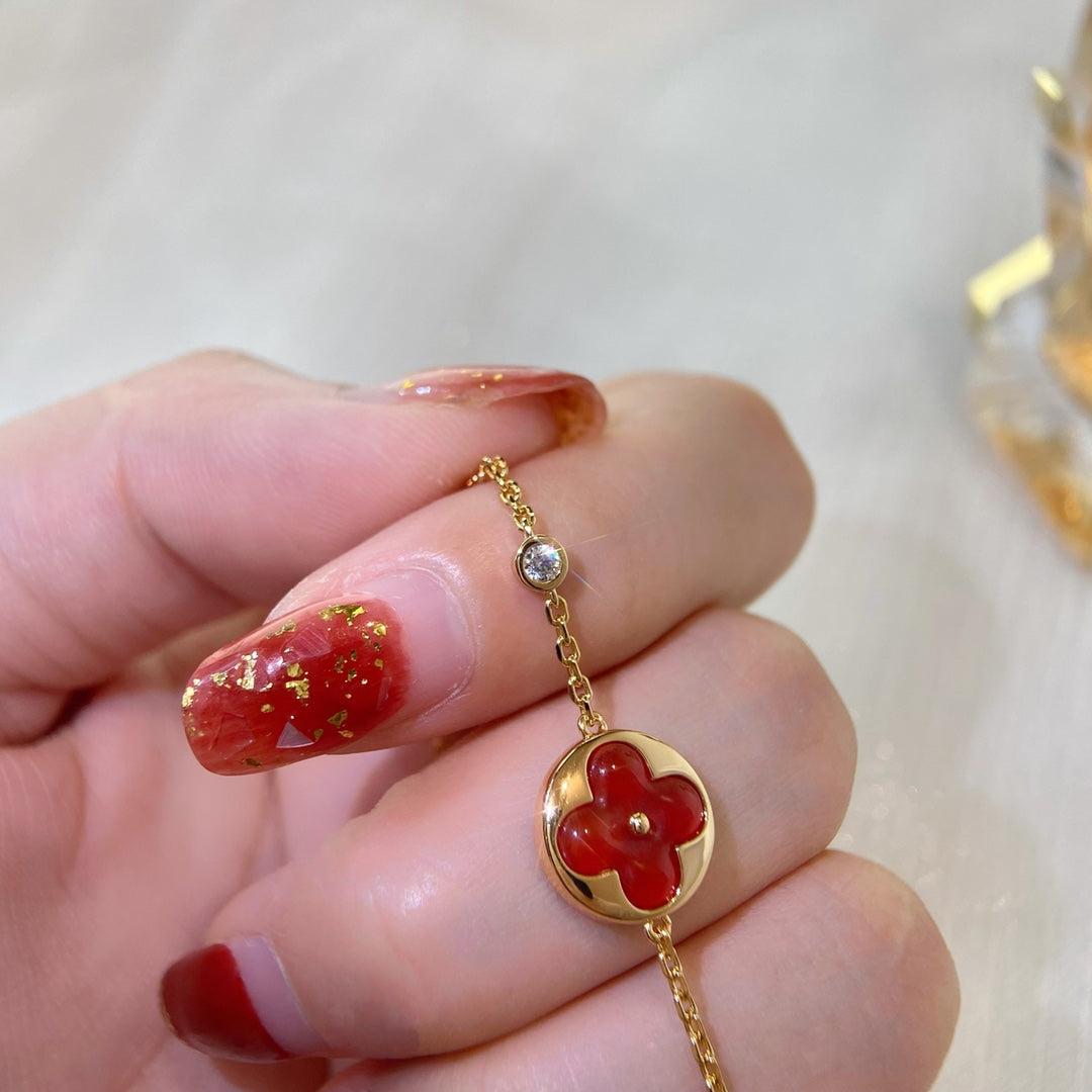[Limara]SUN PEDANT CARNELIAN BRACELET