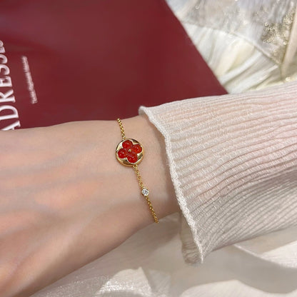 [Limara]SUN PEDANT CARNELIAN BRACELET