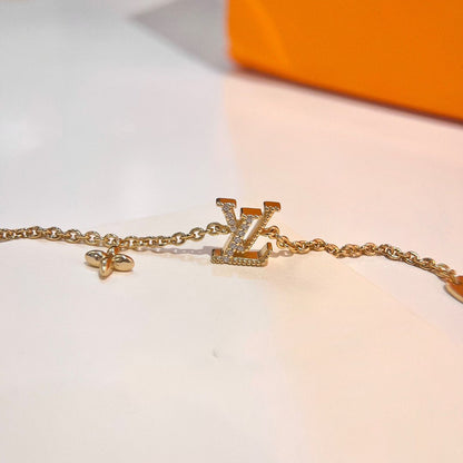 [Limara]LOGO STAR MOTIF GOLD BRACELET