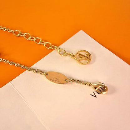 [Limara]LOGO STAR MOTIF GOLD BRACELET