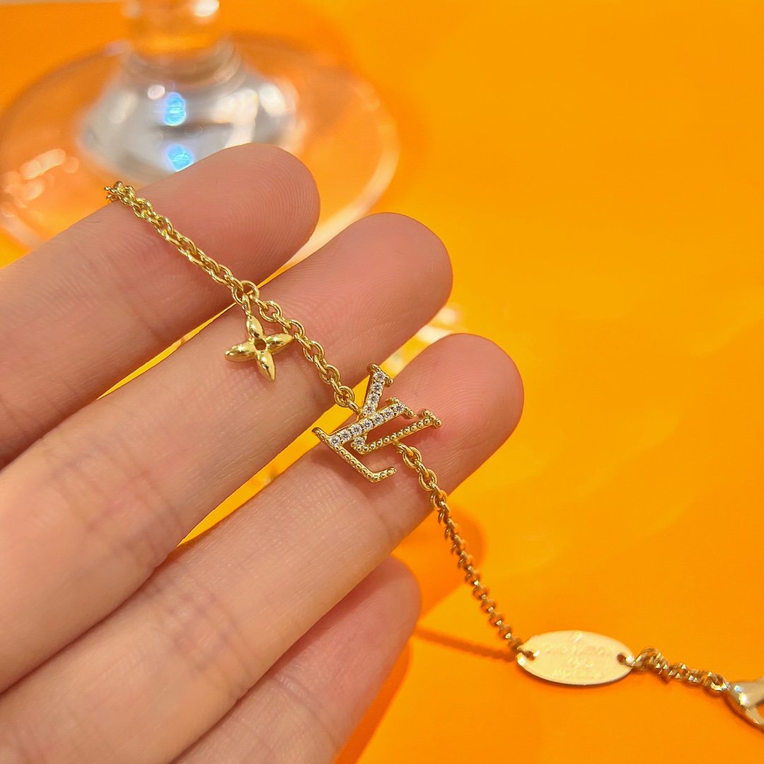 [Limara]LOGO STAR MOTIF GOLD BRACELET