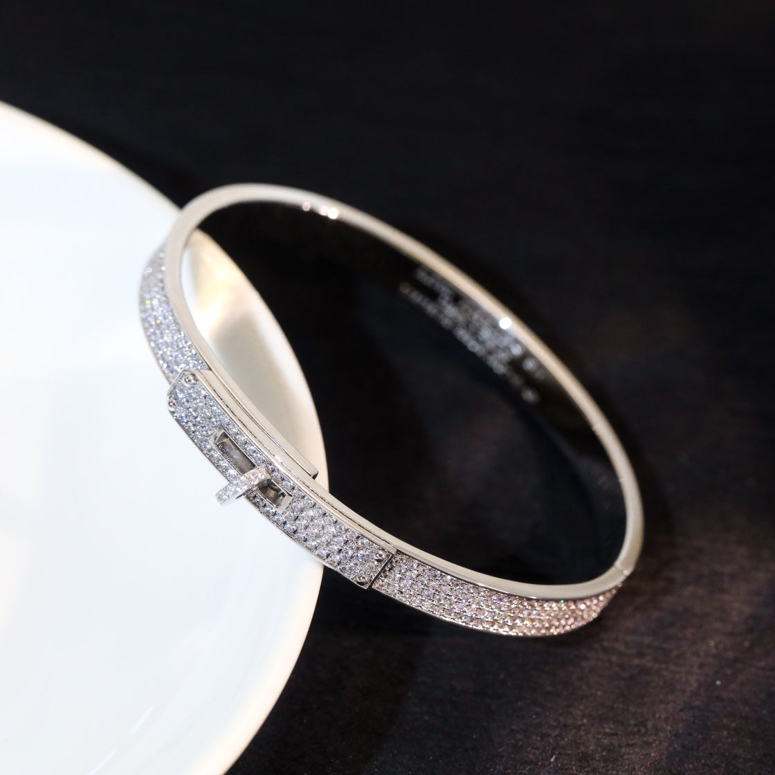 [Limara]KELLY BRACELET DIAMOND PAVED