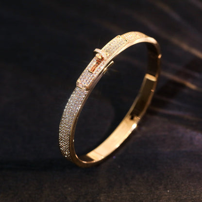 [Limara]KELLY BRACELET DIAMOND PAVED