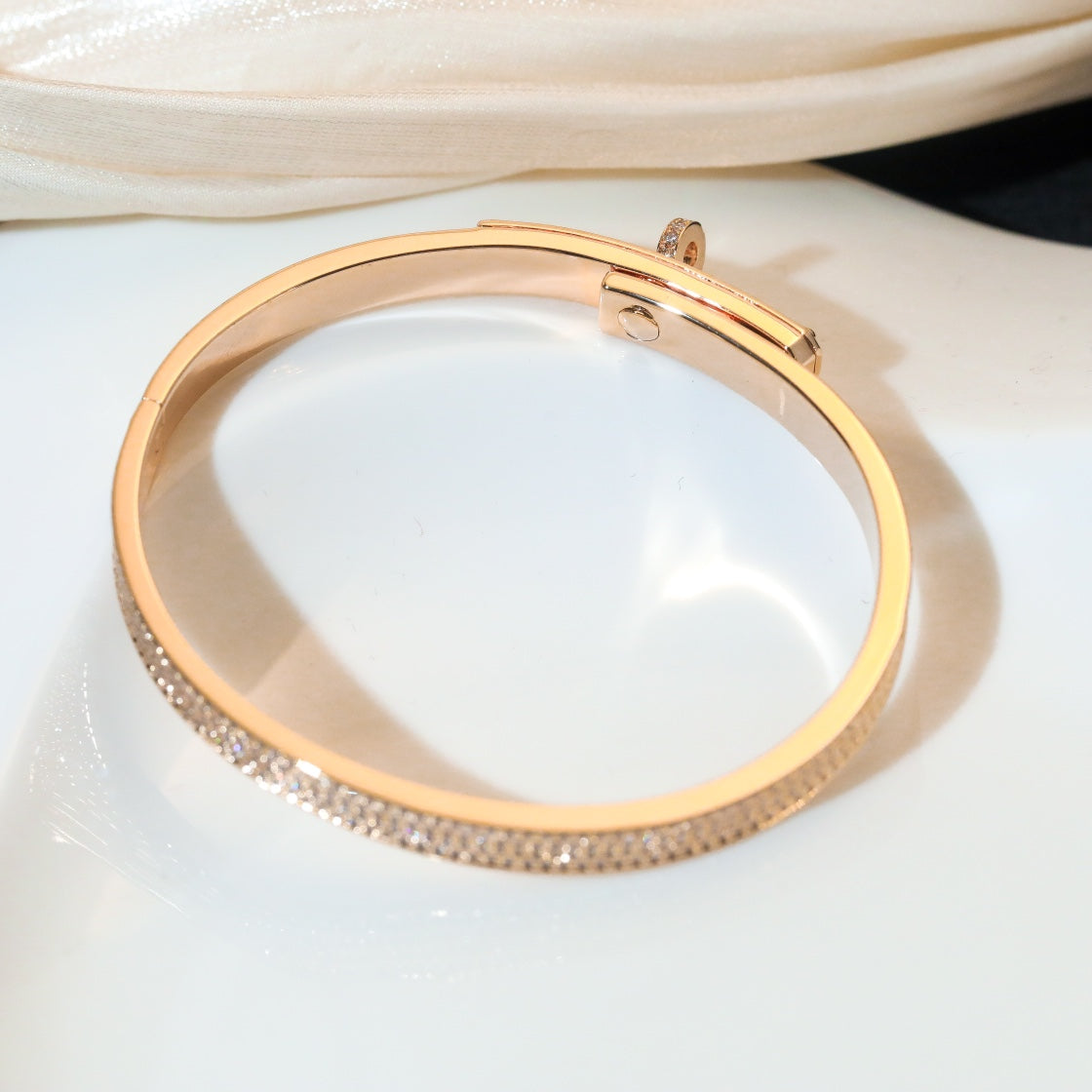 [Limara]KELLY BRACELET DIAMOND PAVED