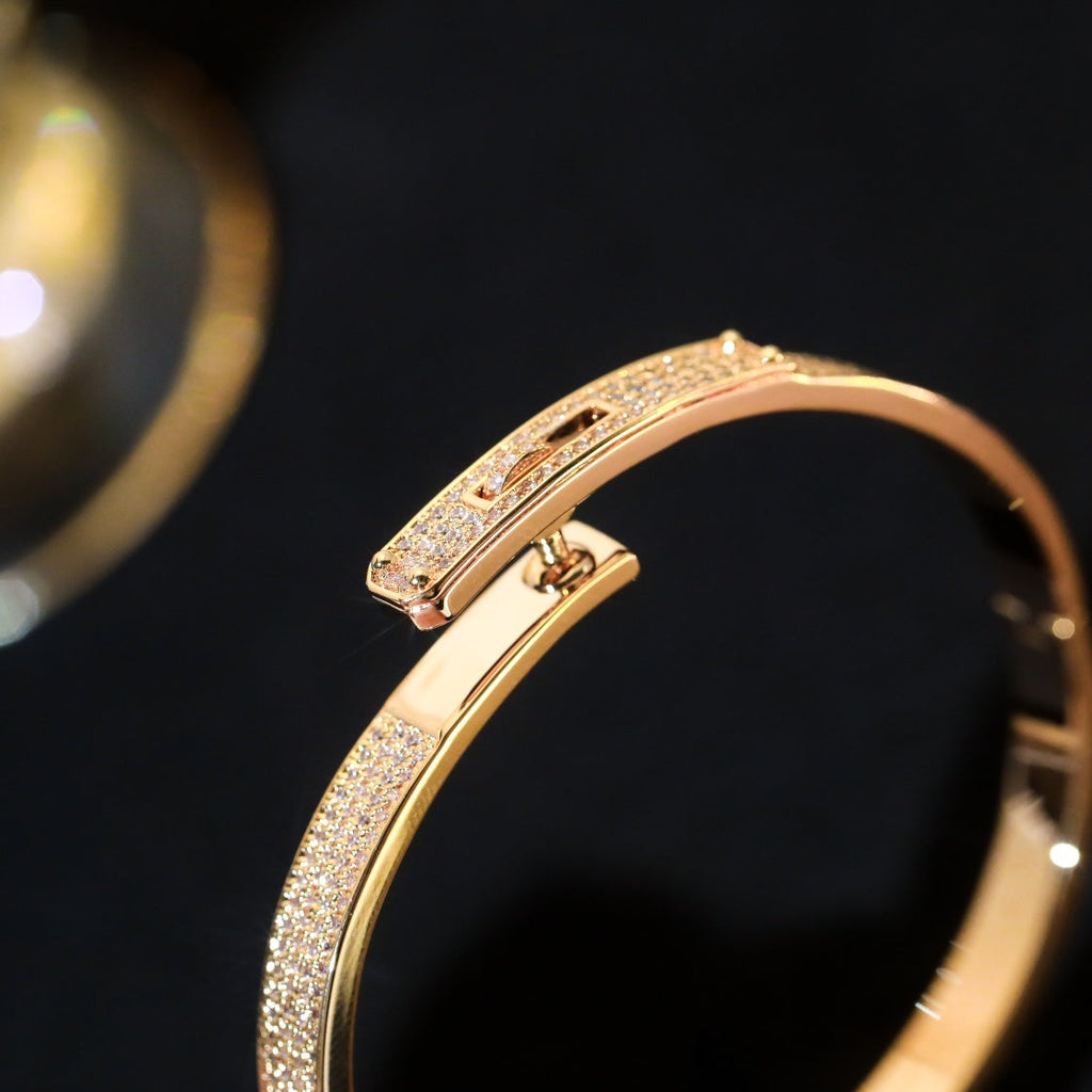 [Limara]KELLY BRACELET DIAMOND PAVED