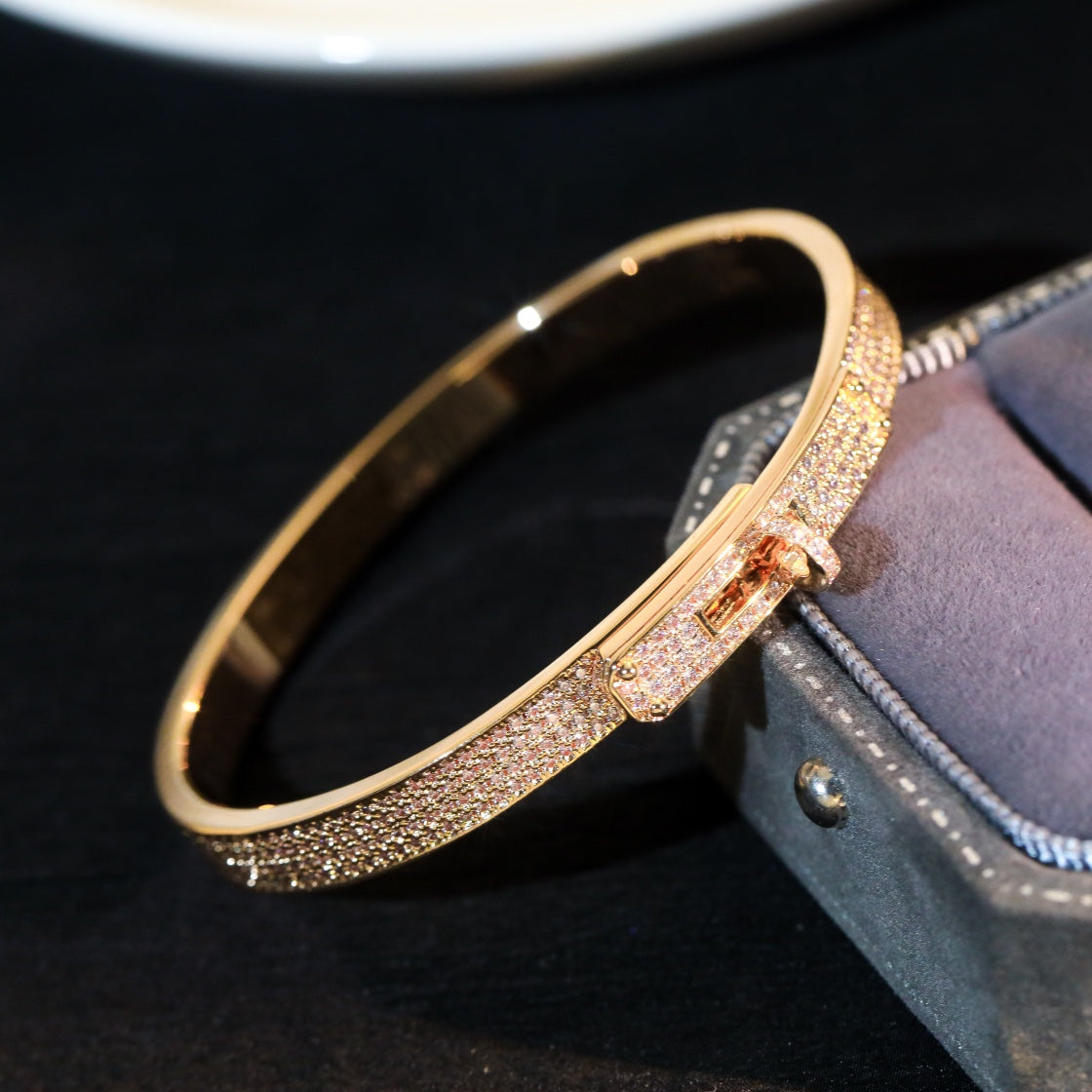 [Limara]KELLY BRACELET DIAMOND PAVED