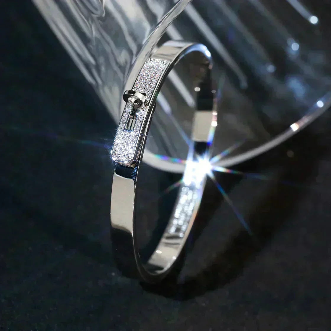 [Limara]KELLY SILVER DIAMOND BRACELET