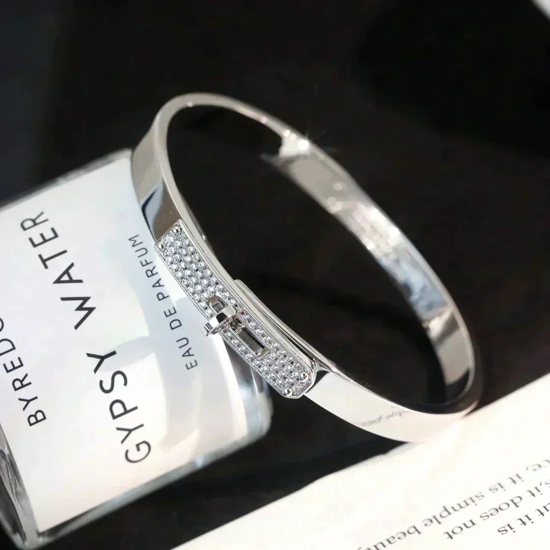 [Limara]KELLY SILVER DIAMOND BRACELET