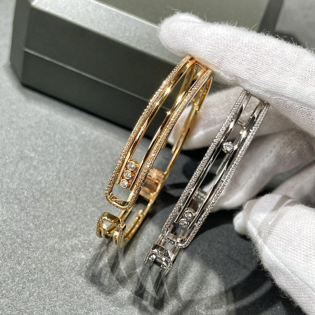 [Limara]MOVE 10TH PAVED DIAMOND BRACELET
