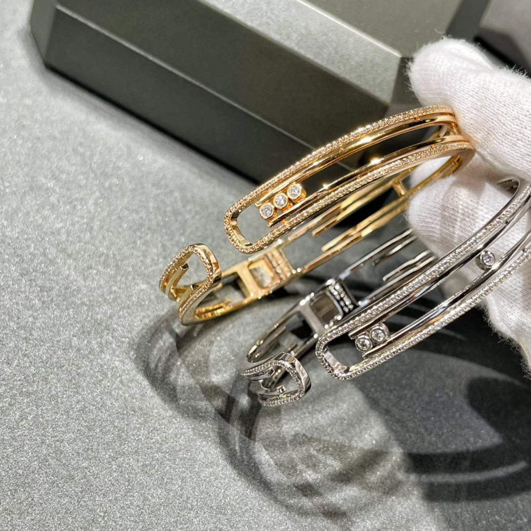[Limara]MOVE 10TH PAVED DIAMOND BRACELET