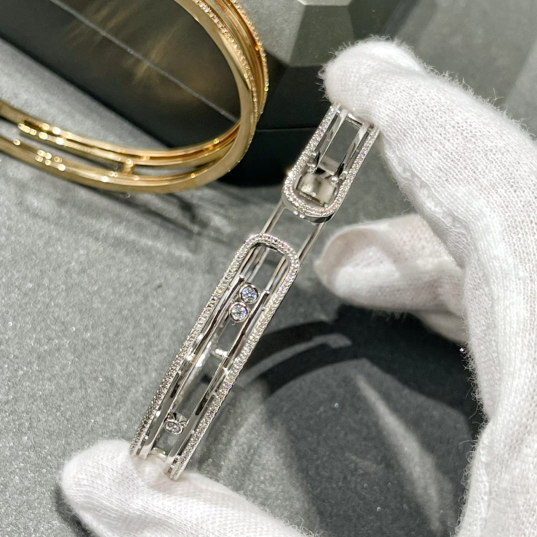 [Limara]MOVE 10TH PAVED DIAMOND BRACELET