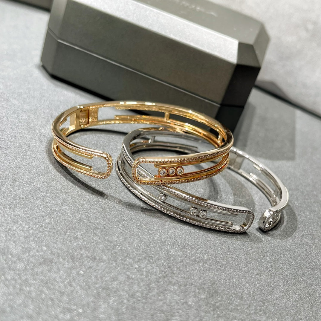 [Limara]MOVE 10TH PAVED DIAMOND BRACELET