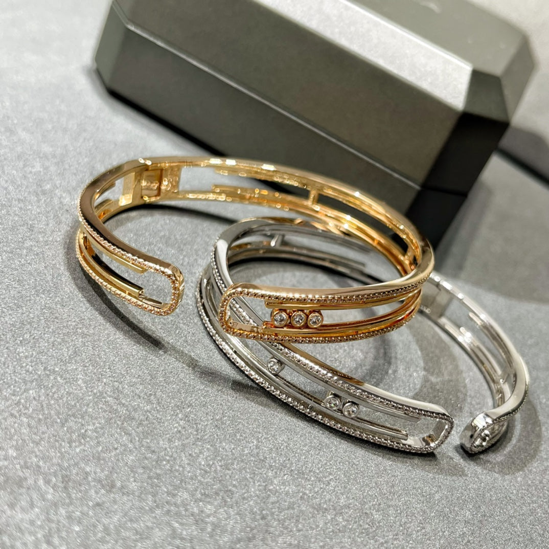 [Limara]MOVE 10TH PAVED DIAMOND BRACELET