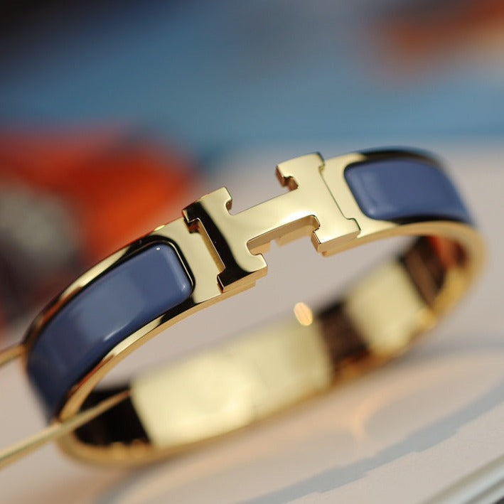 [Limara]H BRACELET 12MM BLUE GRAY