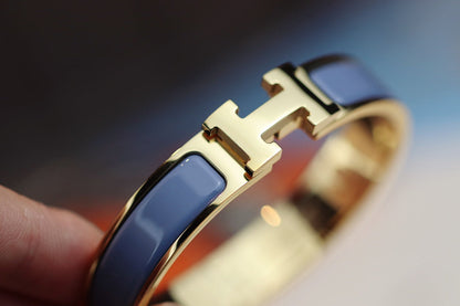 [Limara]H BRACELET 12MM BLUE GRAY