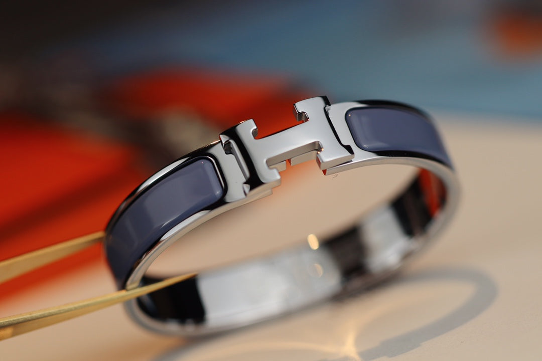[Limara]H BRACELET 12MM BLUE GRAY