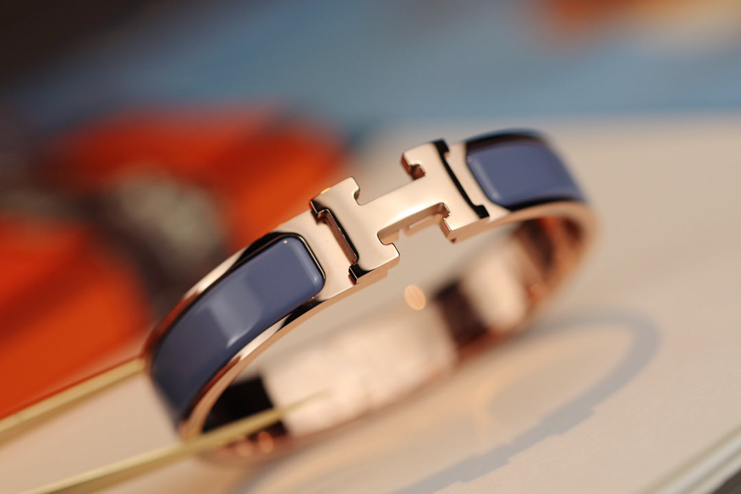[Limara]H BRACELET 12MM BLUE GRAY