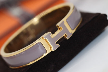 [Limara]H BRACELET 12MM BROWN