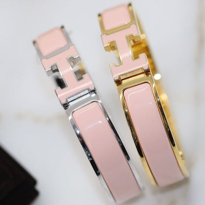[Limara]H BRACELET 12MM PINK