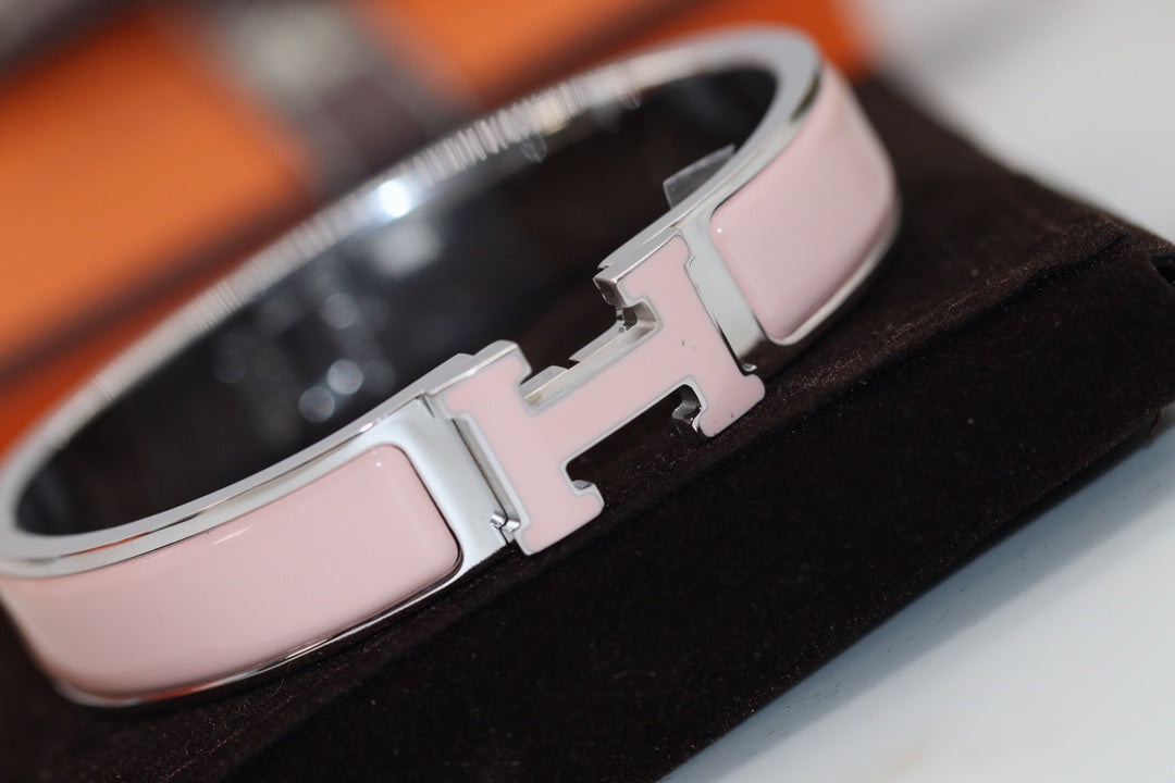 [Limara]H BRACELET 12MM PINK