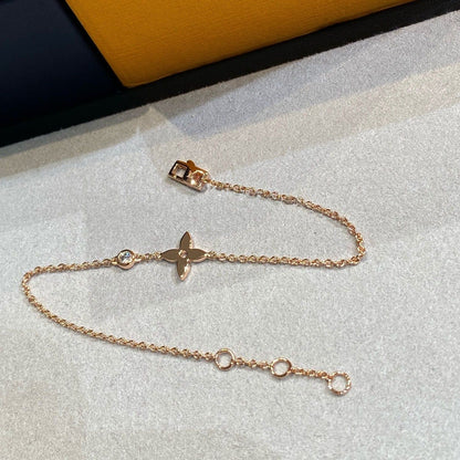 [Limara]STAR DIAMOND ROSE GOLD BRACELET