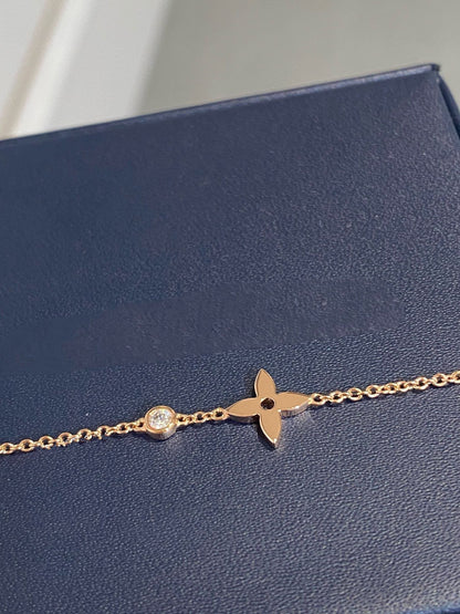 [Limara]STAR DIAMOND ROSE GOLD BRACELET