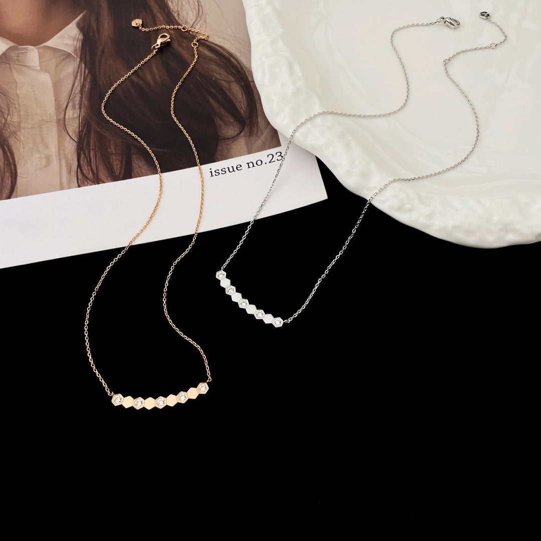 [Limara]BEE MY LOVE DIAMOND NECKLACE