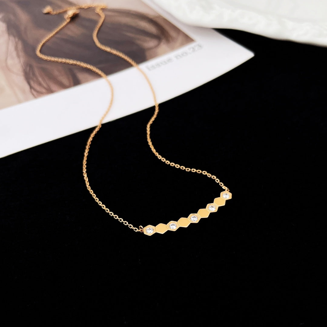 [Limara]BEE MY LOVE DIAMOND NECKLACE