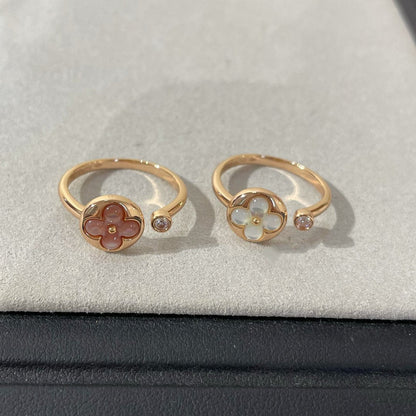 [Limara]SUN 1 DIAMOND PINK MOP RING
