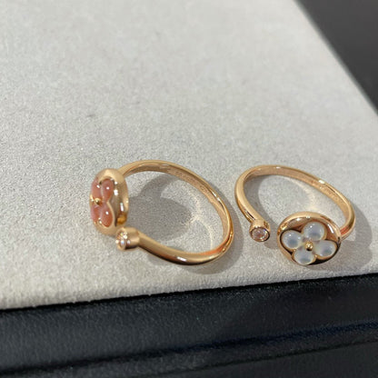 [Limara]SUN 1 DIAMOND PINK MOP RING