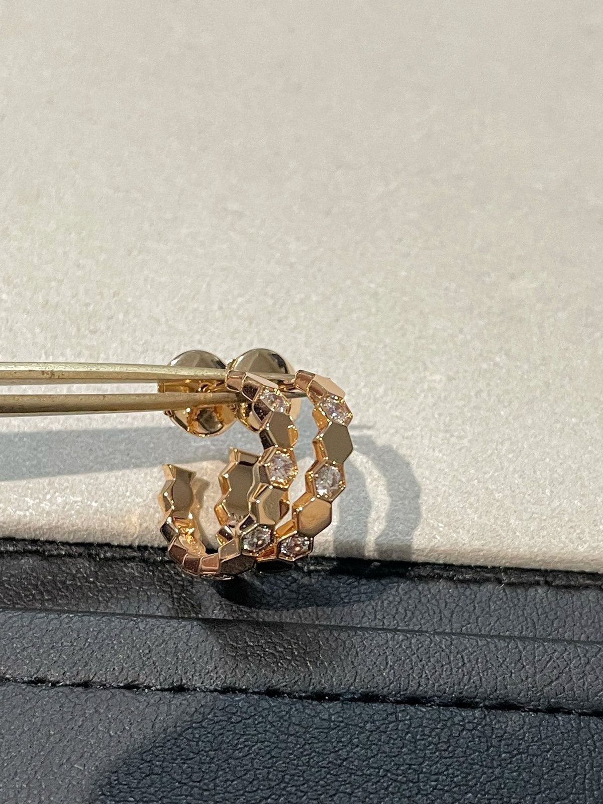 [Limara]Hollow Design Four-Leaf Clover Flower Shape Ring