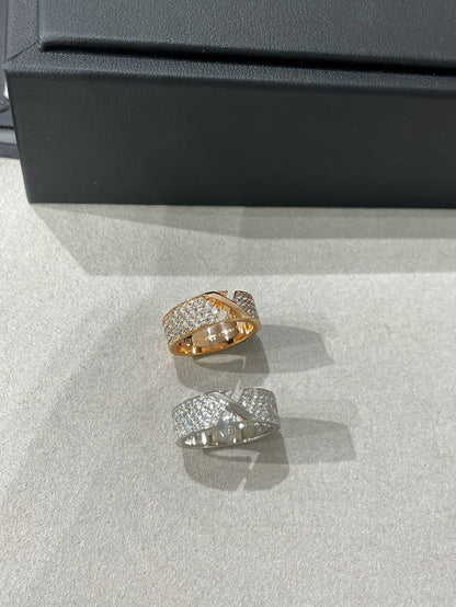 [Limara]LIENS EVIDENCE  DIAMOND PAVED RING