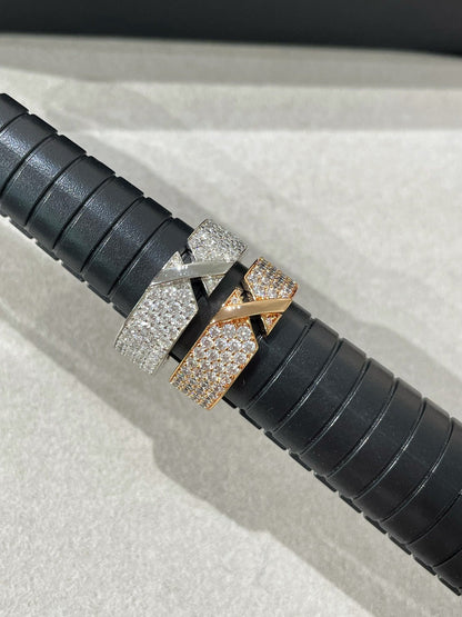 [Limara]LIENS EVIDENCE  DIAMOND PAVED RING