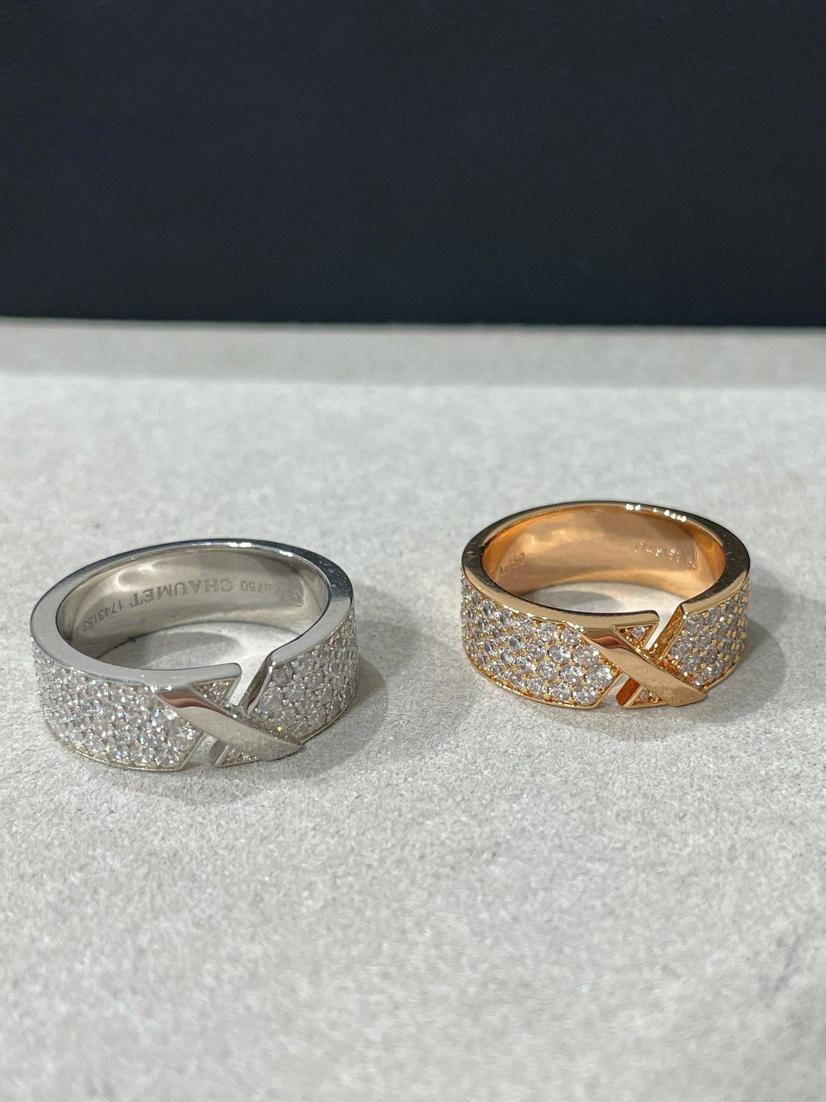 [Limara]LIENS EVIDENCE  DIAMOND PAVED RING