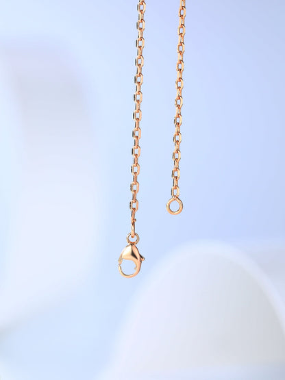 [Limara]H CAGE ROSE GOLD NECKLACE