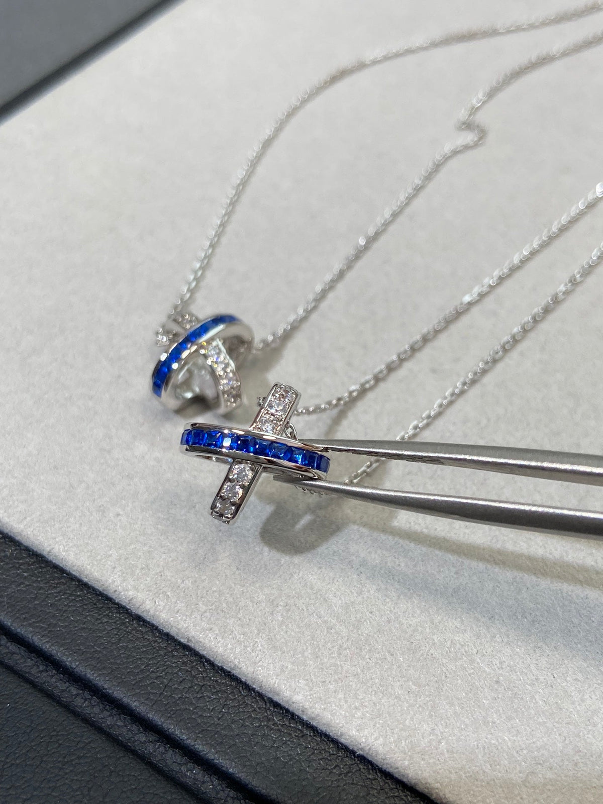 [Limara]LIENS DIAMOND SILVER NECKLACE