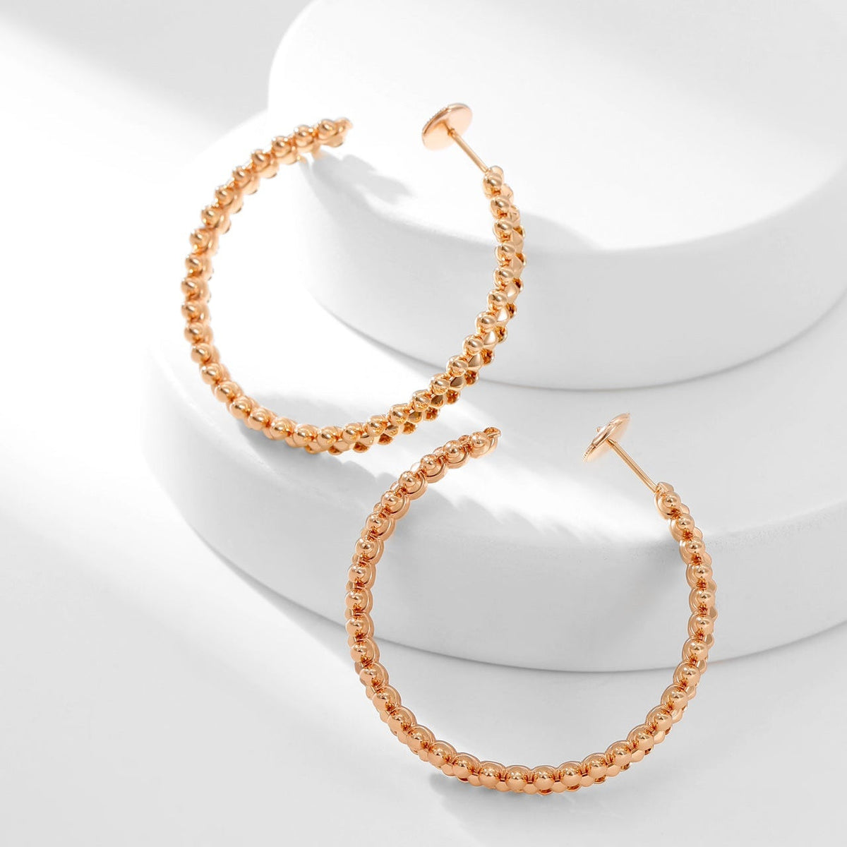 [Limara] CLASH HOOP LARGE EARRINGS
