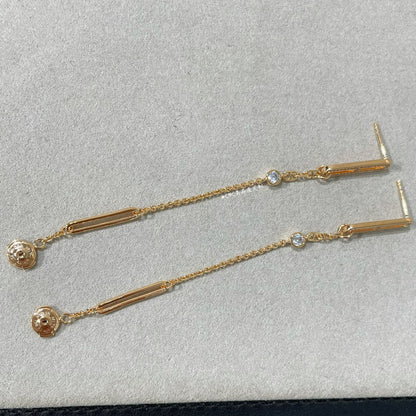 [Limara]CHAINE CHAOS DIAMOND DROP EARRINGS
