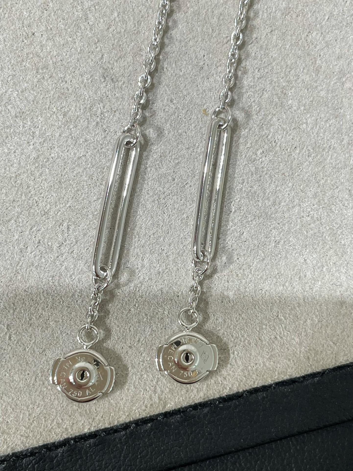 [Limara]CHAINE CHAOS DIAMOND DROP EARRINGS
