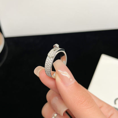 [Limara]KELLY SILVER DIAMOND RING