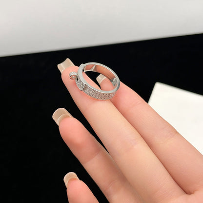 [Limara]KELLY SILVER DIAMOND RING