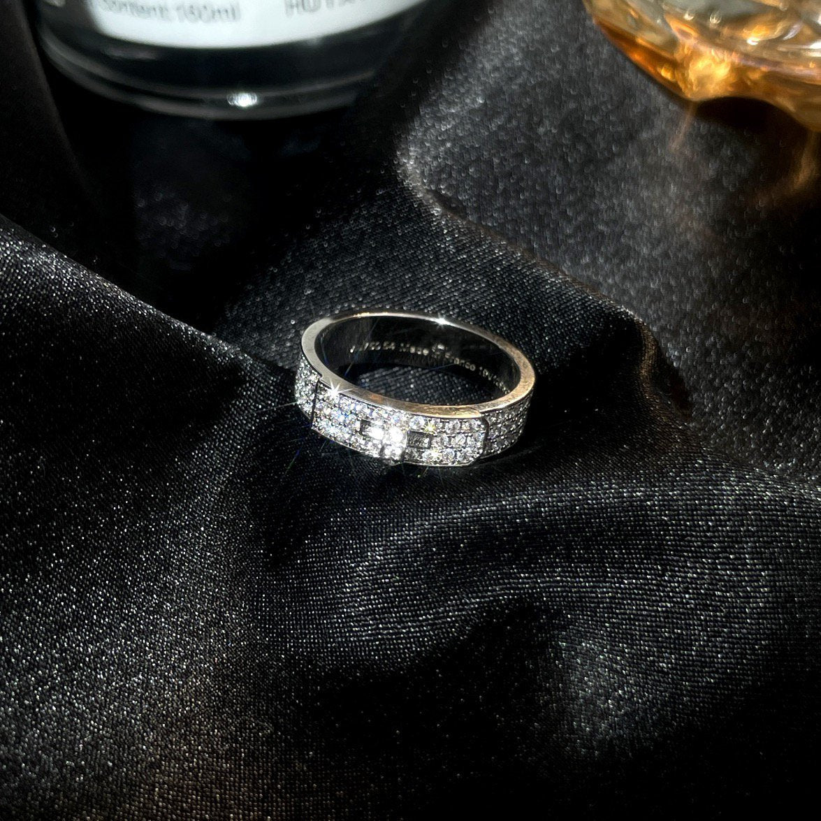 [Limara]KELLY SILVER DIAMOND RING