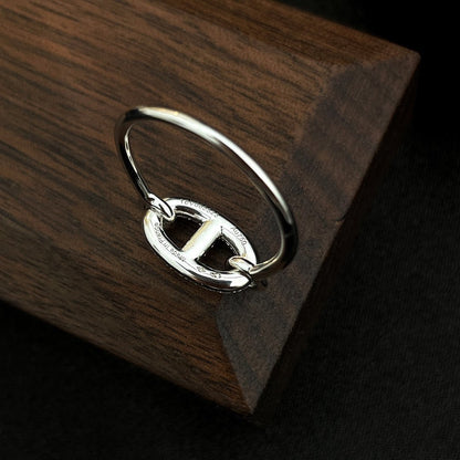 [Limara]RONDE SMALL SILVER DIAMOND RING