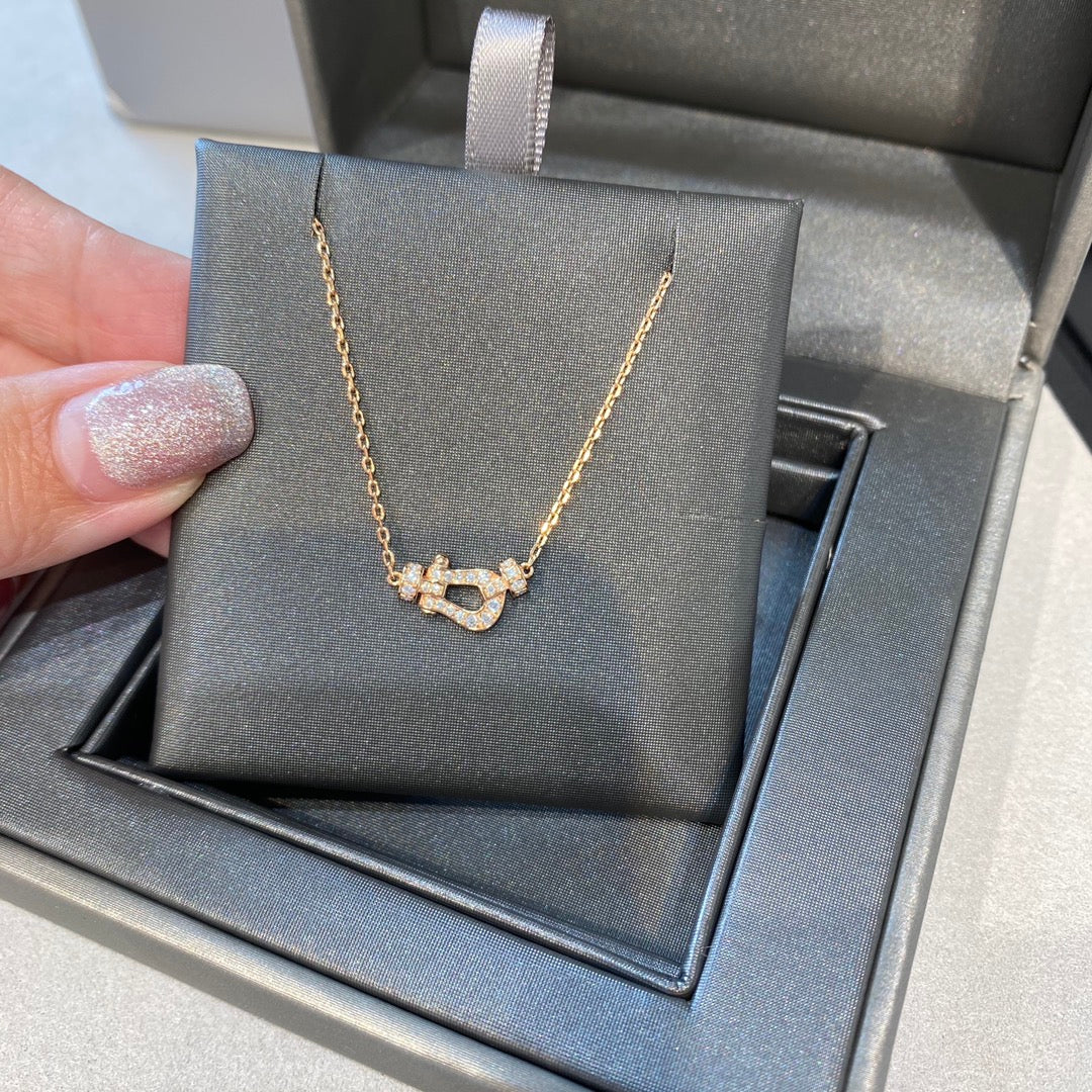 [Limara]FORCE 10 DIAMOND PINK GOLD NECKLACE MINI MODEL