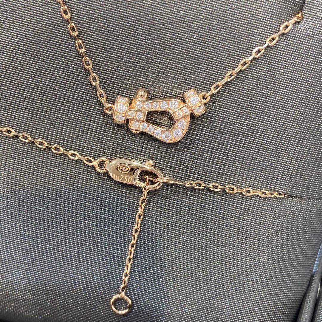 [Limara]FORCE 10 DIAMOND PINK GOLD NECKLACE MINI MODEL